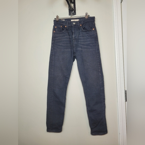 Levi's Denim - Levi’s Premium Big E High Rise Wedgie Fit Button Fly Jeans sz 25